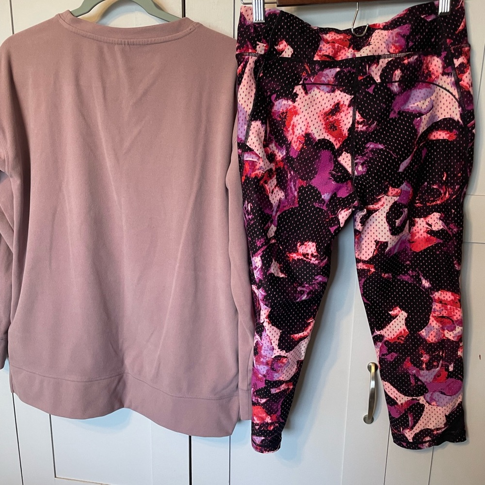 Calvin Klein Black and Pink Activewear - Picture 2 of 12